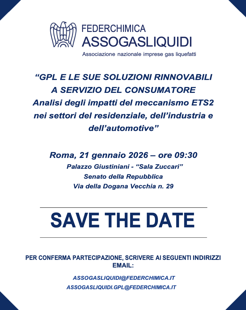 Gpl e le sue soluzioni rinnovabili a servizio del consumatore - Analisi degli impatti del meccanismo ETS2 nei settori del residenziale, dell’industria e dell’automotive